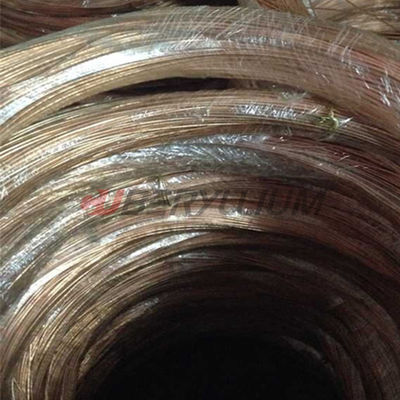 CuBe2 C17200 Td04 Copper Beryllium Wire Spring High Thermal Electrical Conductivity