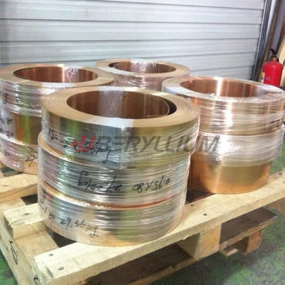 CDA 172 C17200 Beryllium Copper Coils ASTM B194 For Switch Relay Parts
